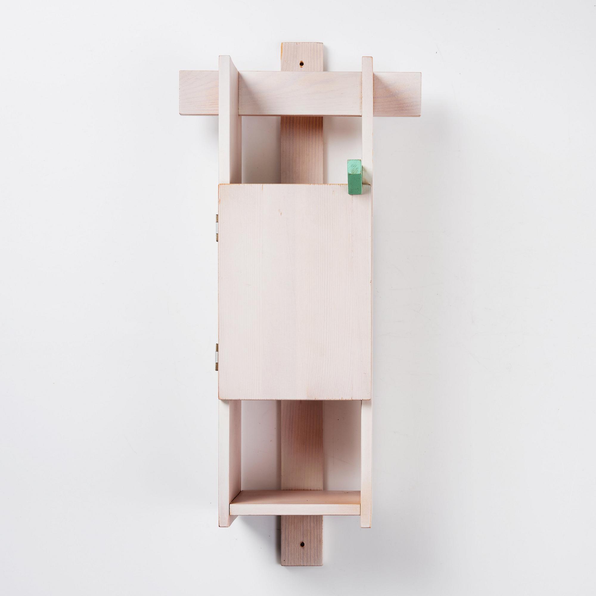 John Kandell, a wall cabinet, a version of 'Arkitektskåpet', ed. 17/20, Källemo, Sweden, post 1989.