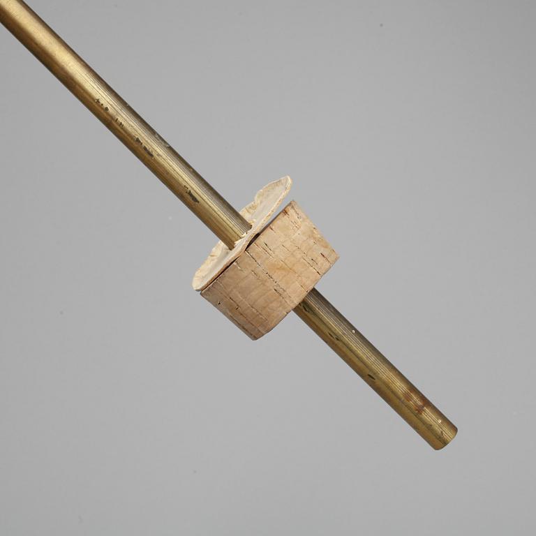 VASER/BORDSLAMPOR, ett par, nyrokoko, 1800-talets slut.