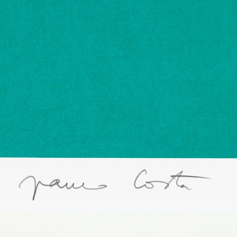 Franco Costa, färgserigrafi, signerad 197/250.