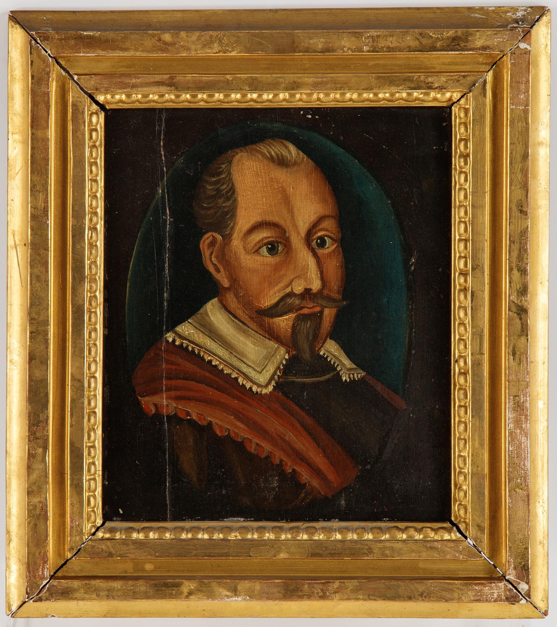 Unknown artist, around 1800, oil on panel, 2.