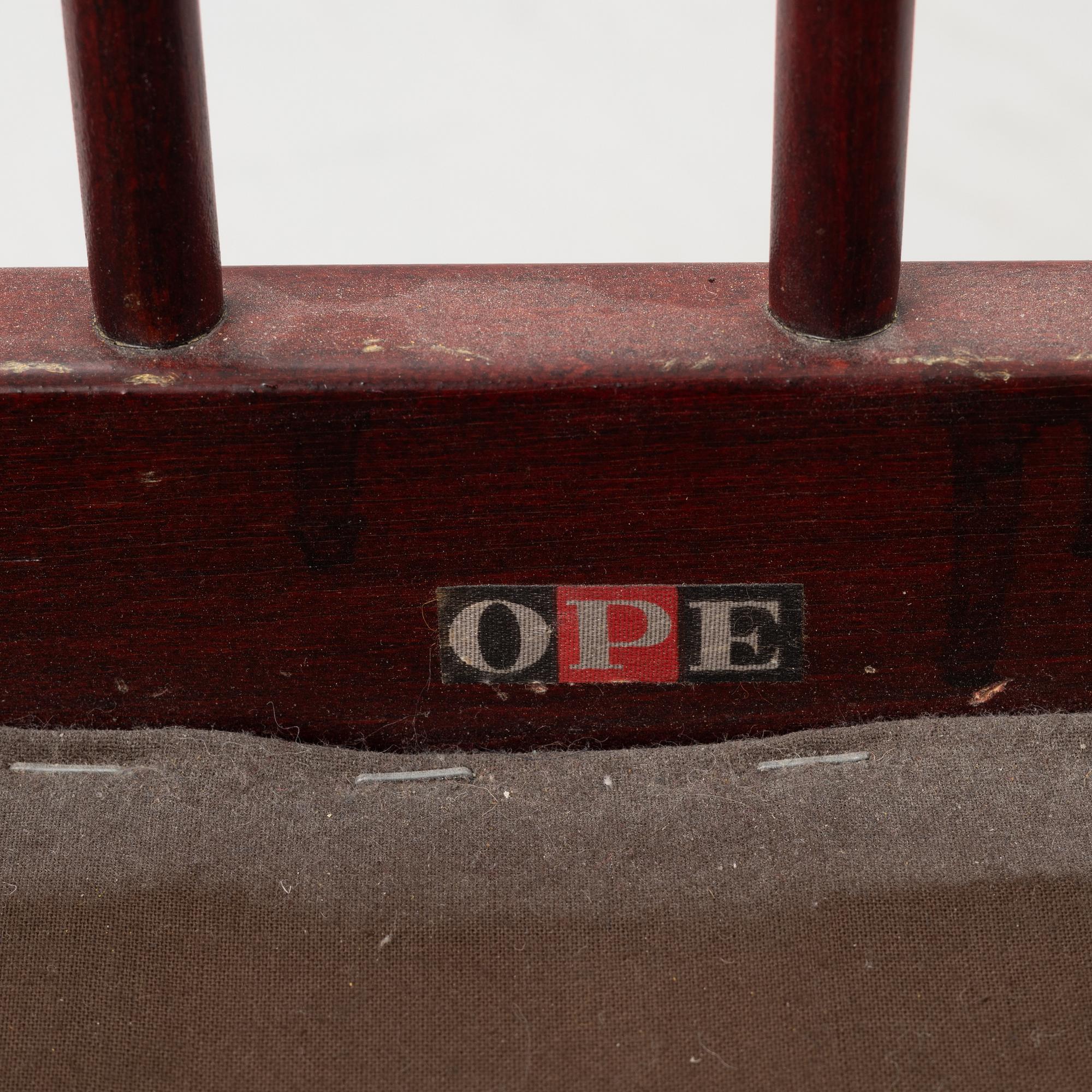 Kerstin Hörlin-Holmquist, Armchairs, a pair, "Skrindan", later part of the 20th century.