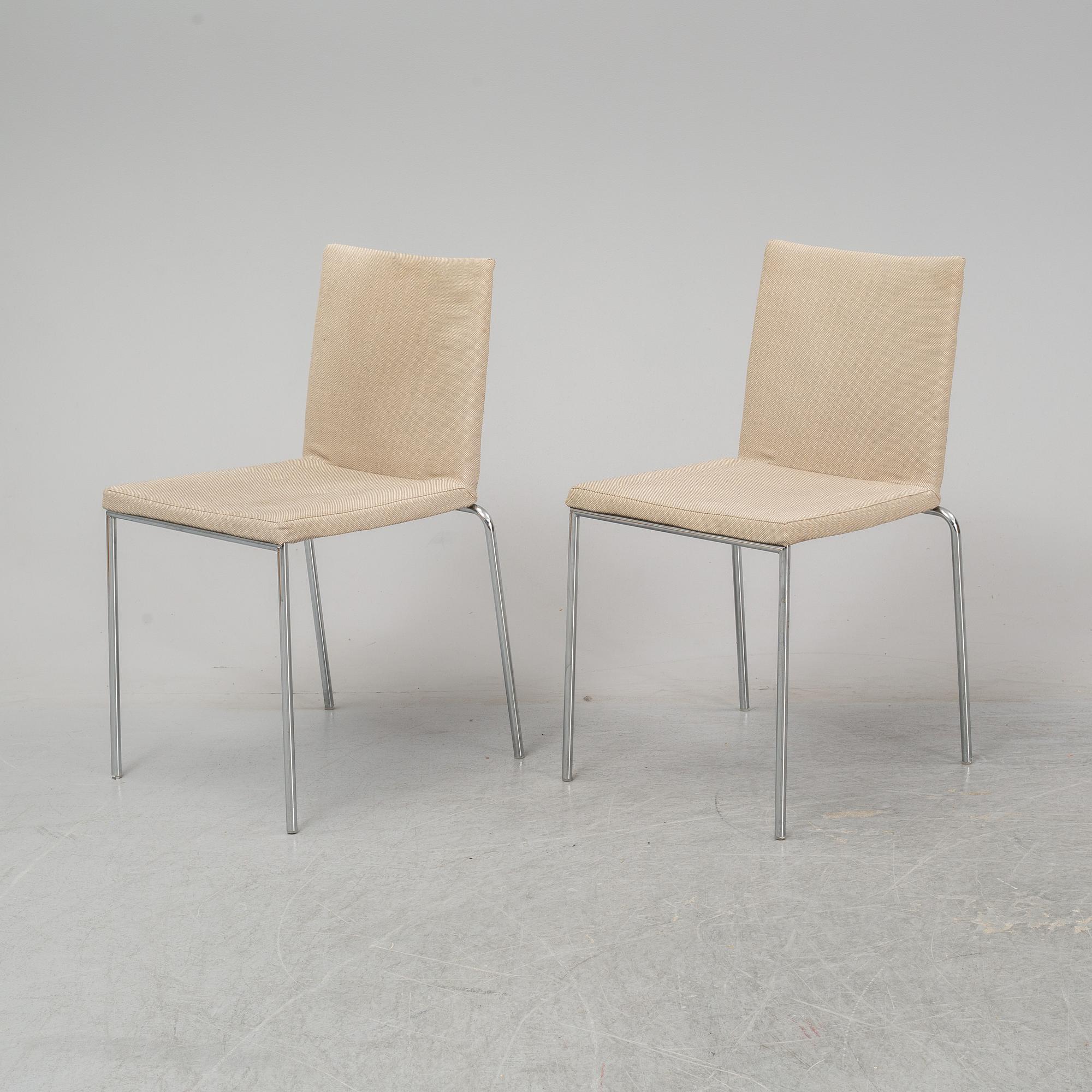 Six end of the 20th century chairs by Enrico Franzolini for Accademia.