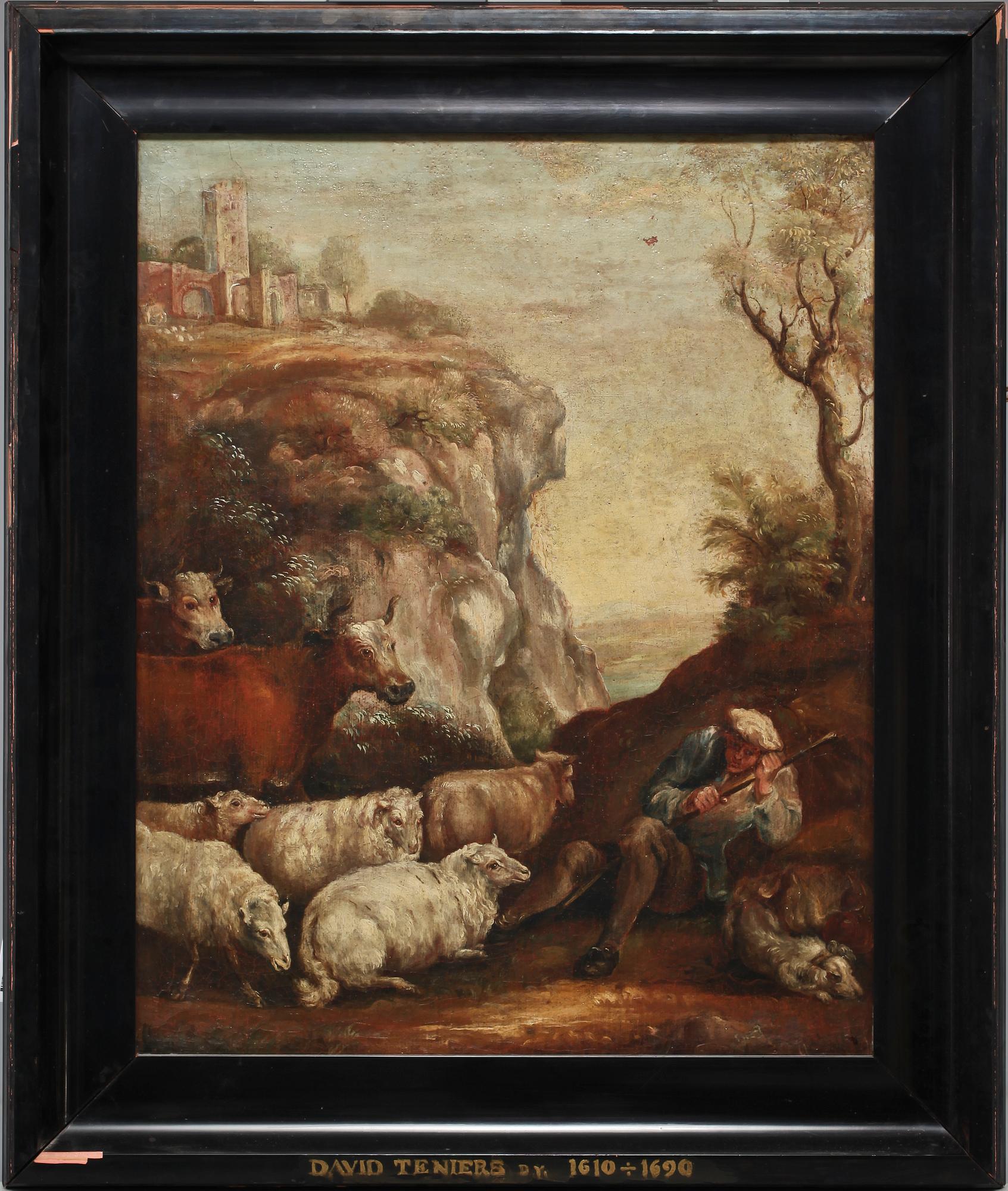 DAVID TENIERS D.Y, hans art, 1700-talets första hälft.