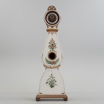 A 19th century longcase clock.