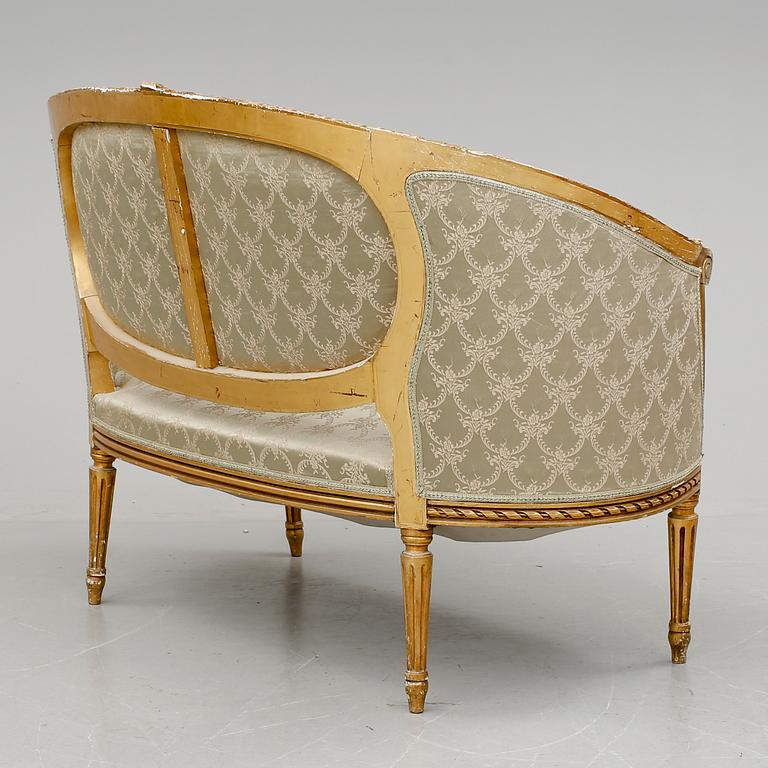 SOFFA, sk badkarsmodell, gustaviansk stil, tidigt 1900-tal.