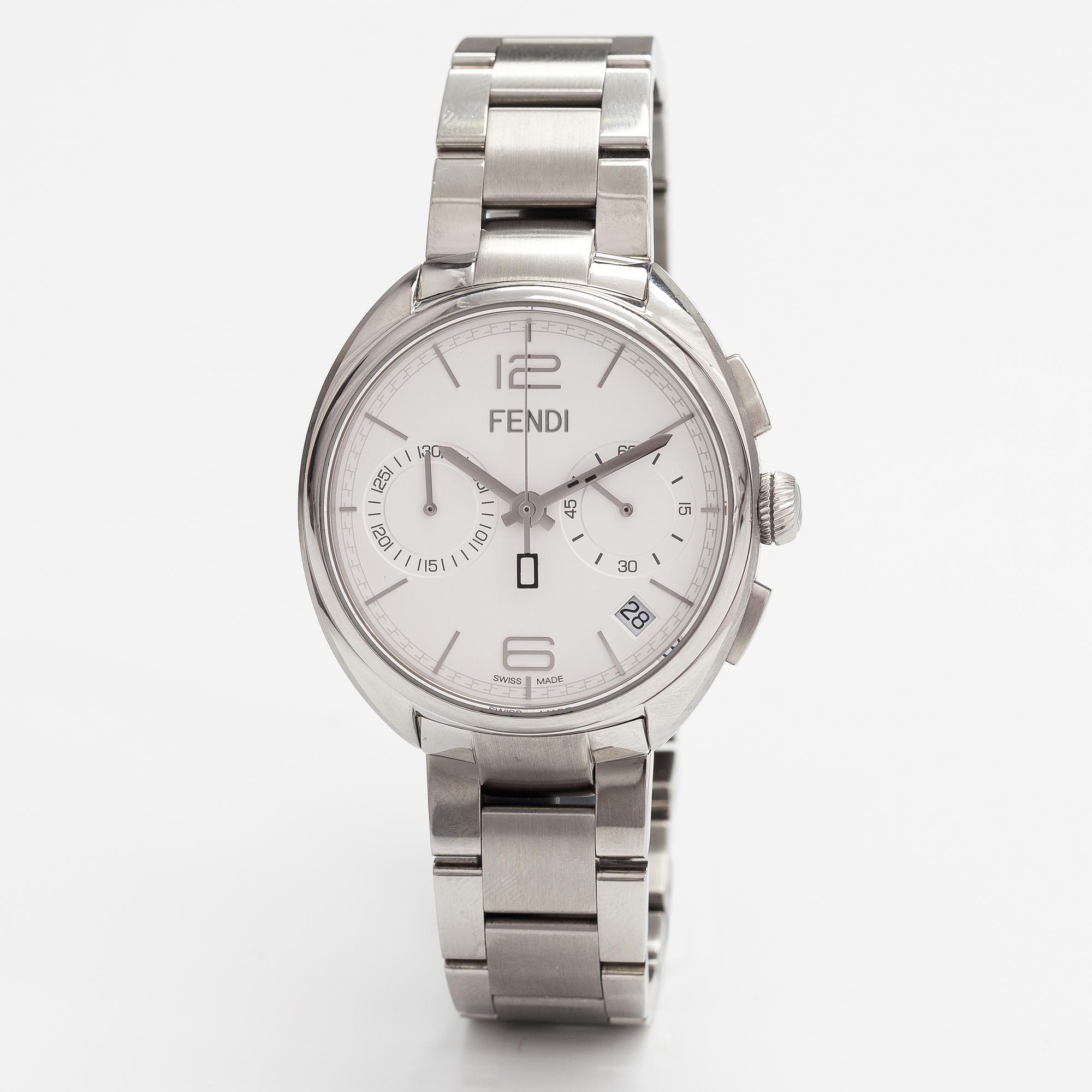 Fendi, Momento, wristwatch, 41 mm.