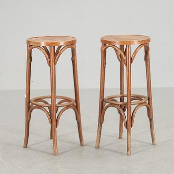 BARSTOLAR, ett par, Thonettyp, 1900-talets första hälft.