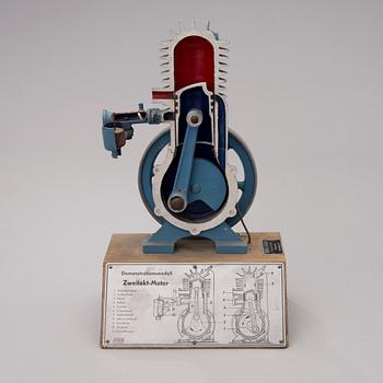 A mid-20th century demonstration model by Werner Degener Lehrmittel GmbH, Hannover, Germany.