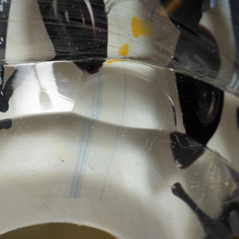 Skulpturer, 3 st, glas.