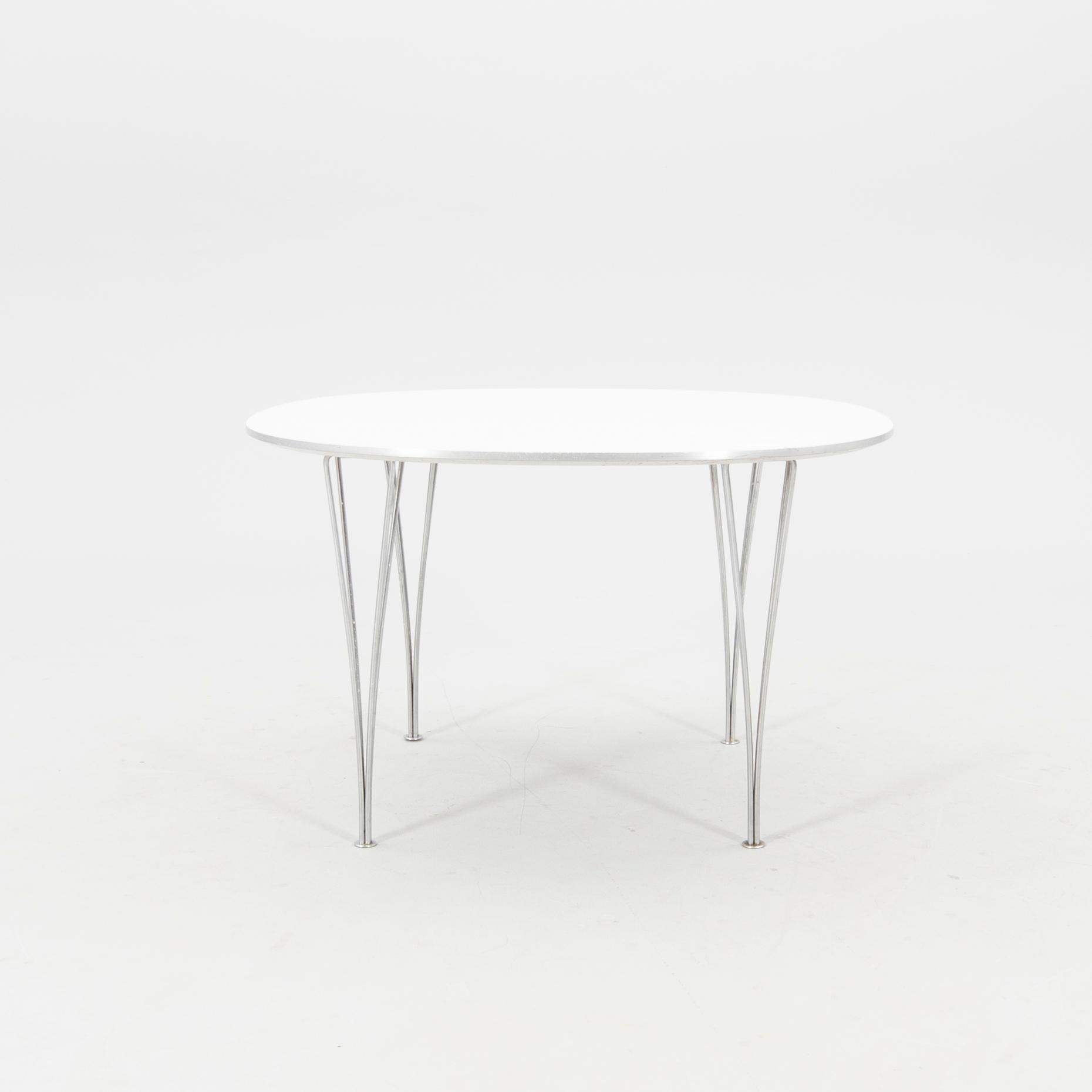 Bruno Mathsson & Piet Hein, bord, "Superelips" Fritz Hansen, Danmark 1986.