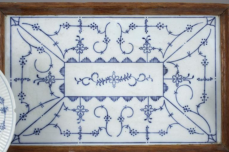 SERVIS, 96 delar, porslin, "Musselmalet", Royal Copenhagen, 1900-talets andra hälft.