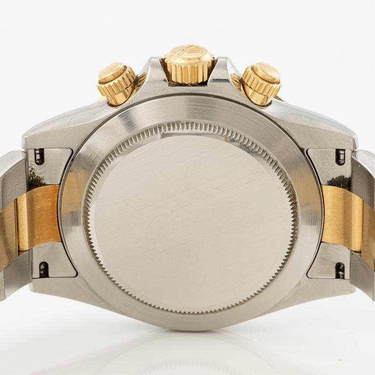 Rolex, Oyster Perpetual, Cosmograph Daytona, Chronometer, "Diamond Dial", wristwatch, 40 mm.