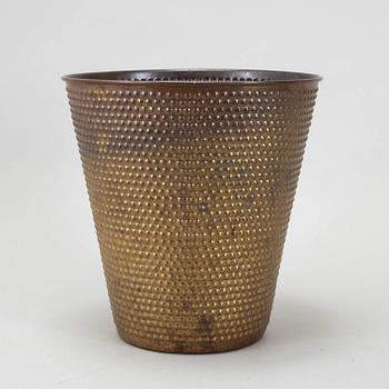 JOSEF FRANK, papperskorg, mässing, "Hortus", Svensk Tenn.