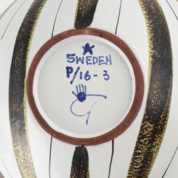 Stig Lindberg, a bowl, Gustavsbergs studio.