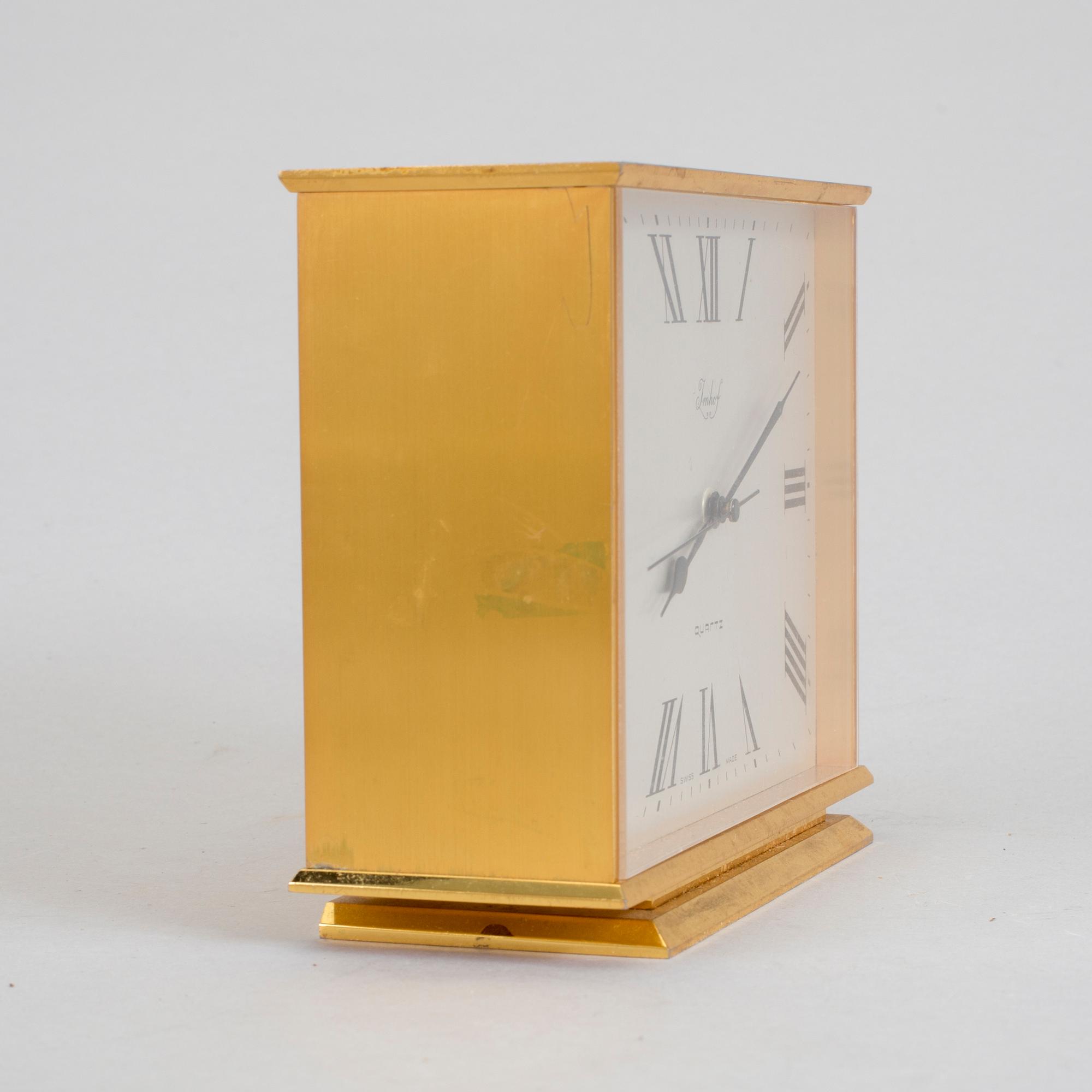 IMHOF, Switzerland, clock, circa 1975.