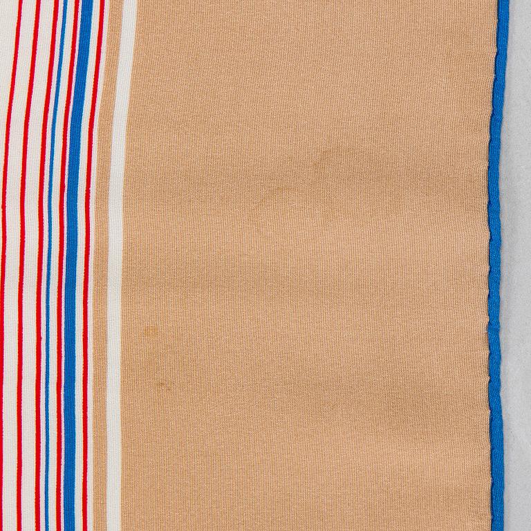 Christian Dior, a silk scarf.