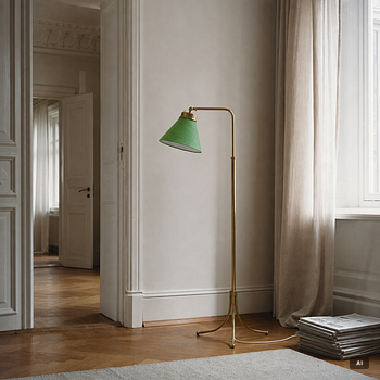 Josef Frank, a model 1842 floor lamp, Svenskt Tenn.