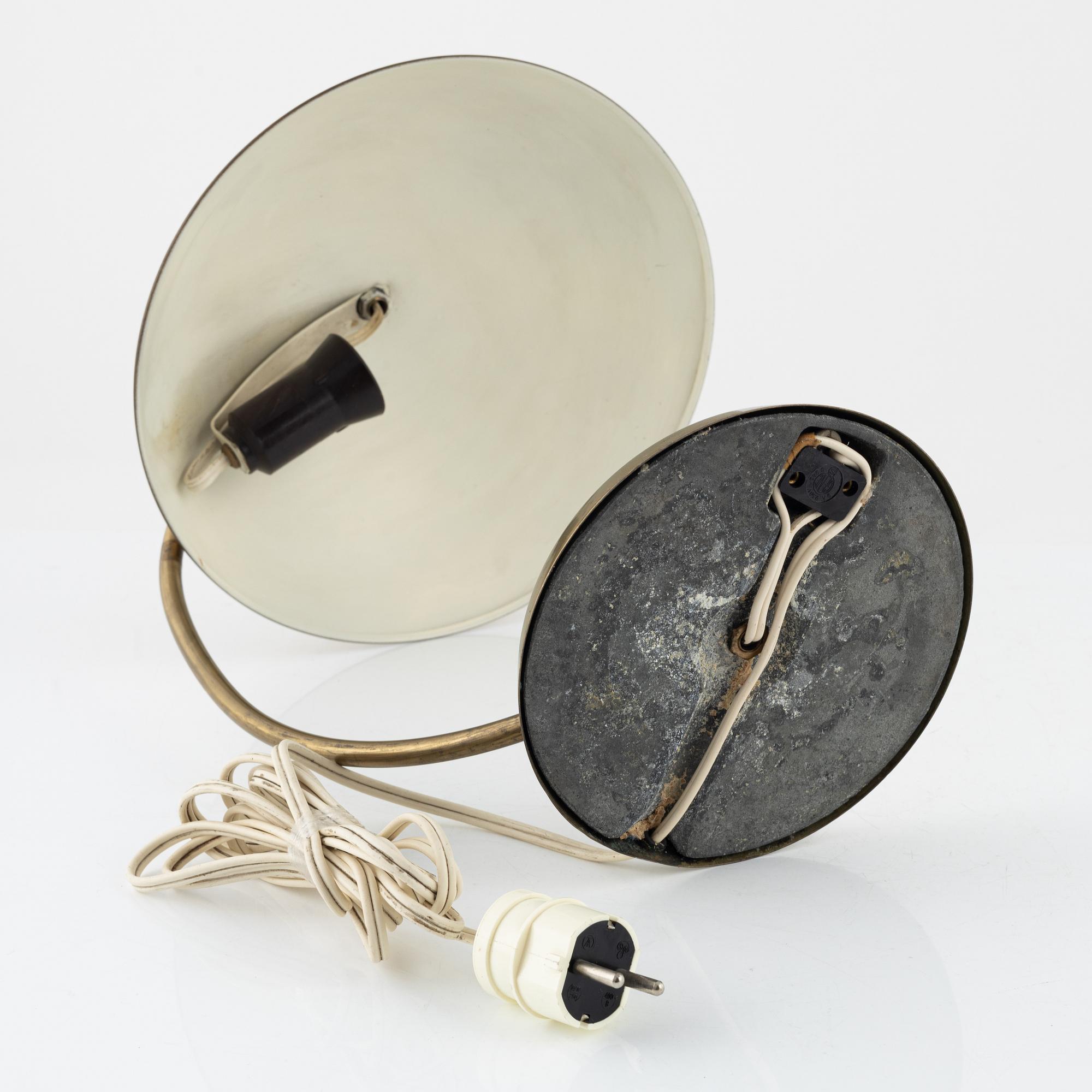 Bordslampa, 1900-talets mitt.