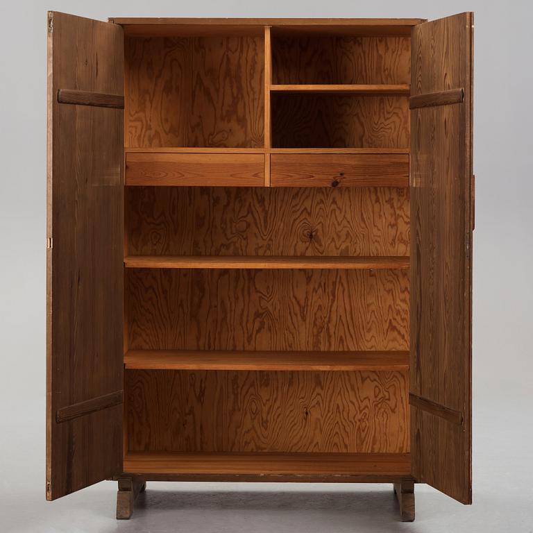 Axel Einar Hjorth, a stained pine cabinet "Sport", Nordiska Kompaniet 1930's.