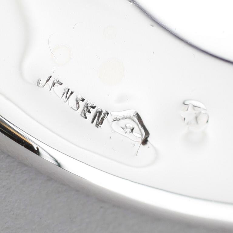 LJUSSTAKAR, 1 par, silver, Jensen, 1900-tal.
