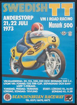 AFFISCHER, 3 st, 1971, 1973 och 1974.