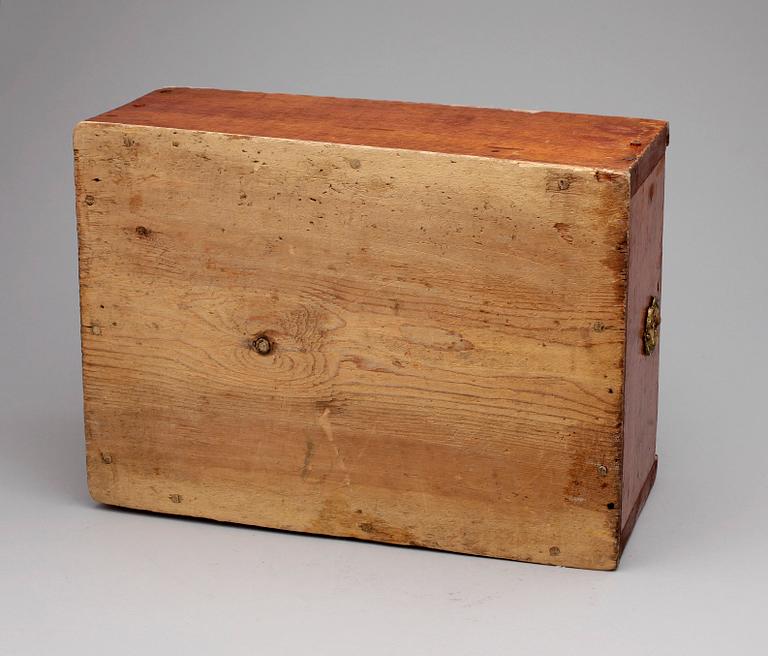 LJUSLÅDA, allmoge, Hälsingland 1800-talets första hälft/mitt.