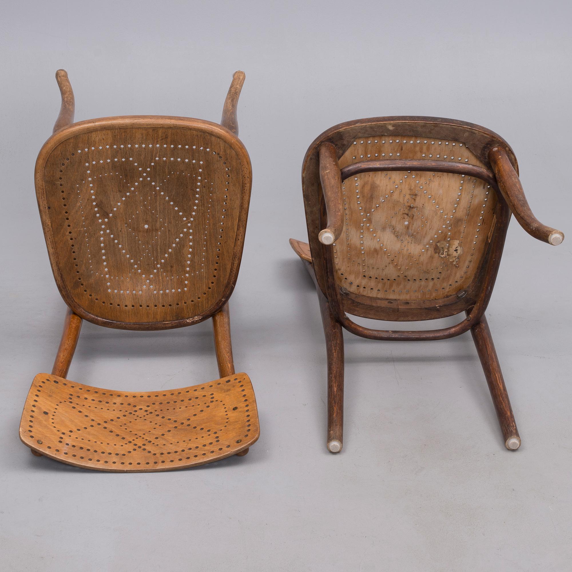 STOLAR, 2 st, Thonet, 1900-talets början.