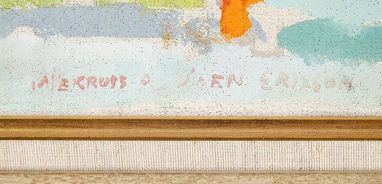 SVEN X:ET ERIXSON, olja på duk. Signerad.