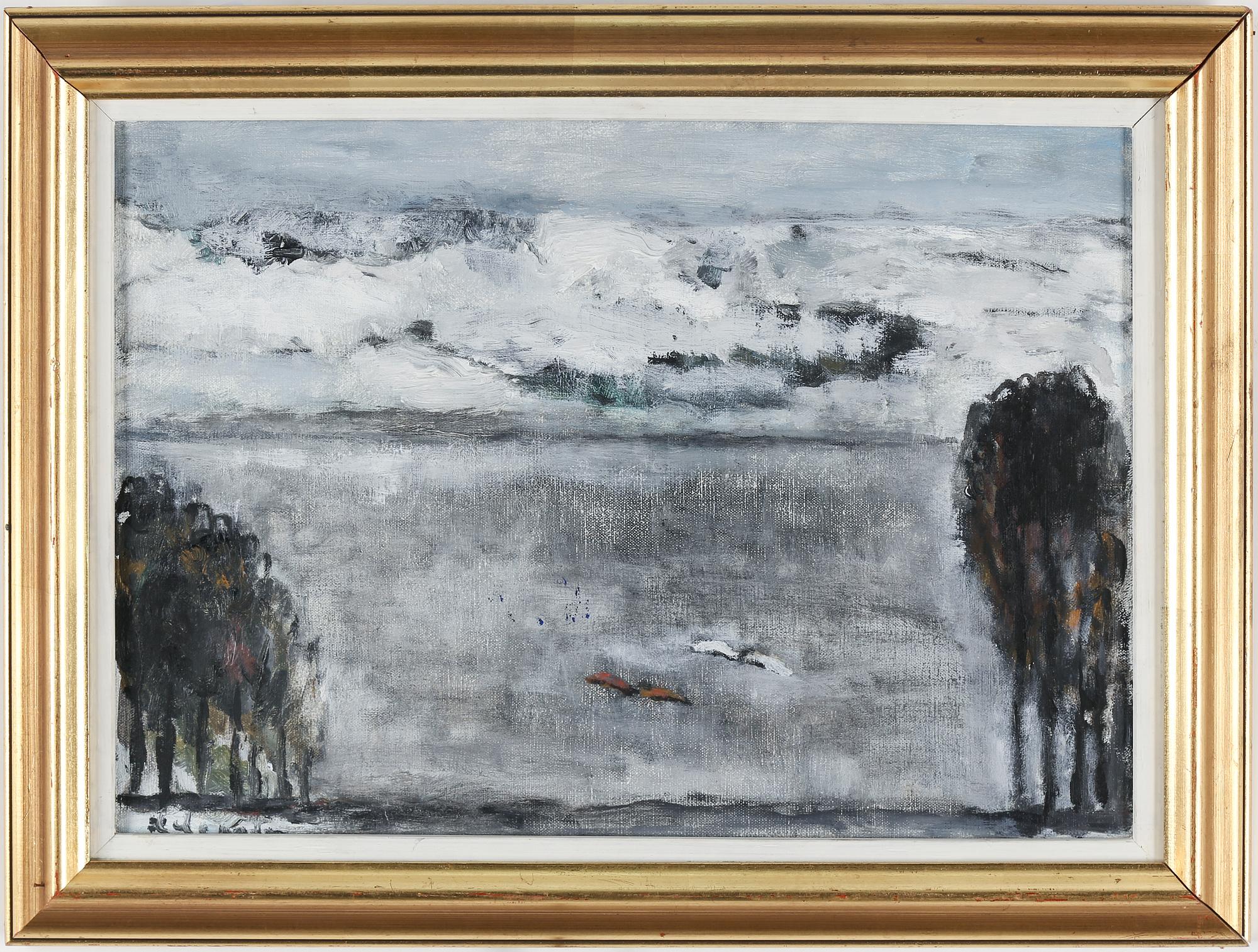 RUBEN HELEANDER, oil on canvas, signed.
