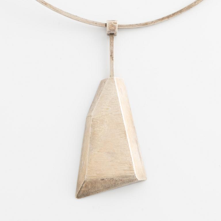 Rey Urban, Necklace, silver, with pendant.