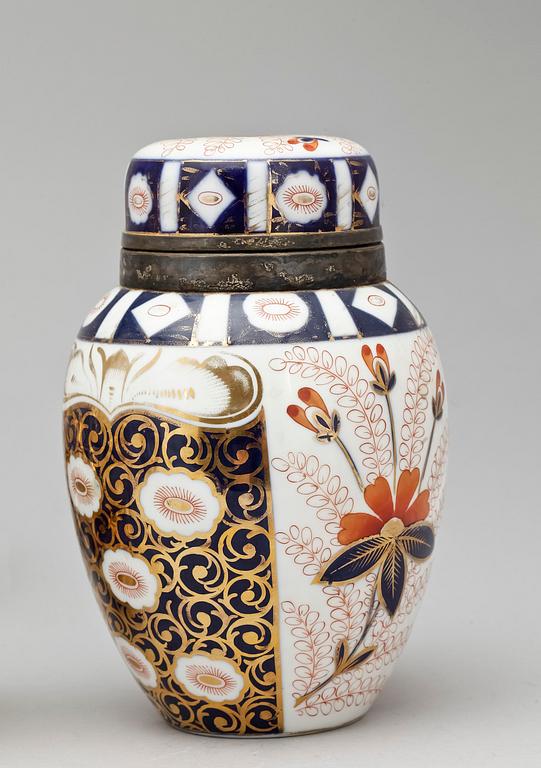 TESERVIS, 11 delar, porslin, trol Europa, 1800/1900-tal.