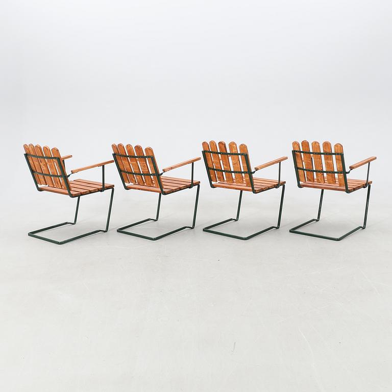 Arthur Lindquist Karmstolar 4 st "A2" Grythyttan 1900-talets senare del.