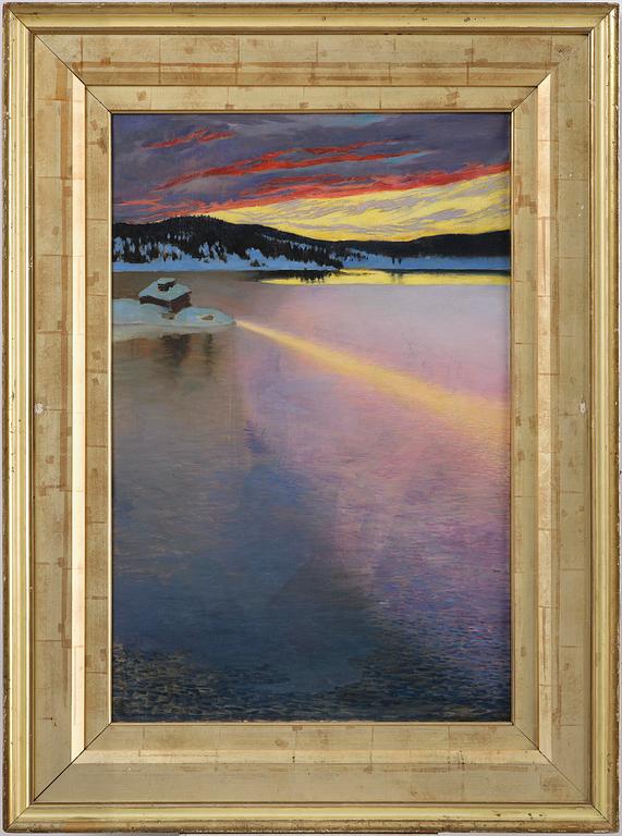 Akseli Gallen-Kallela, "Isbildning" (Ice formations).