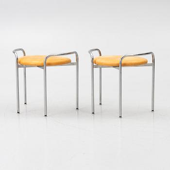 Karl-Johan Hjerling, stools, a pair, 2000s.