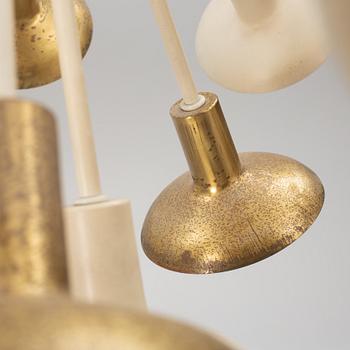 A model sputnik ceiling lamp, 1950's/70's.