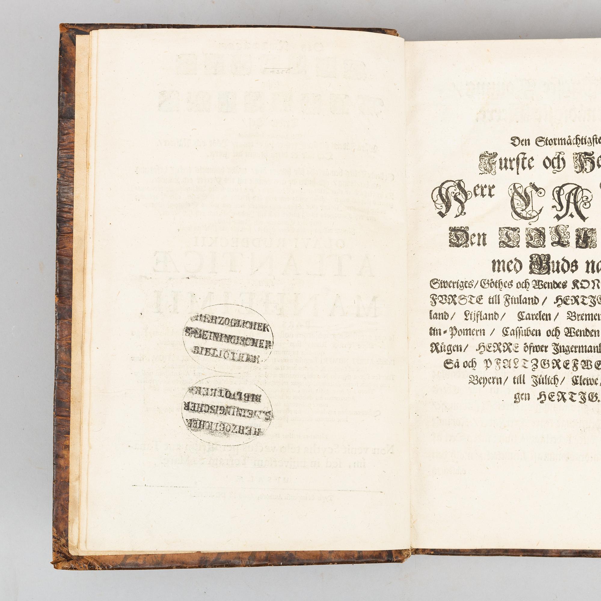 Rudbeck’s Atlantica (5 vol).