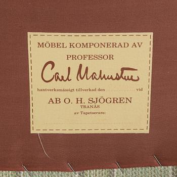 Carl Malmsten, fåtölj, "Hemmakväll", OH sjögren, 1900-talets slut.