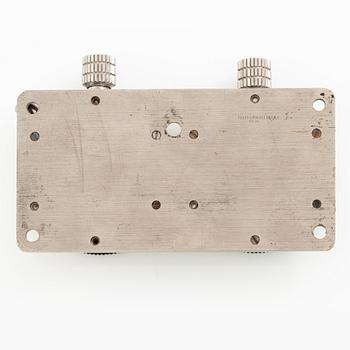 Heuer, Master-Time 8-Days and Monte-Carlo stopwatch, 6 x 11 cm.