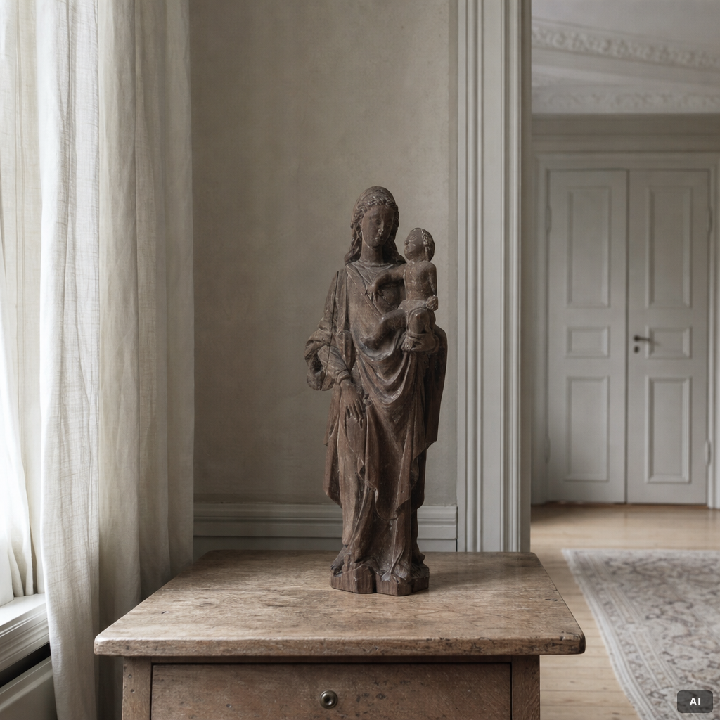 Sculpture, pietà, Switzerland, 19th century.