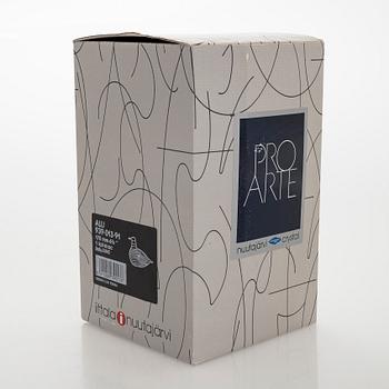 Oiva Toikka, Glass bird, signed O. Toikka Nuutajärvi.