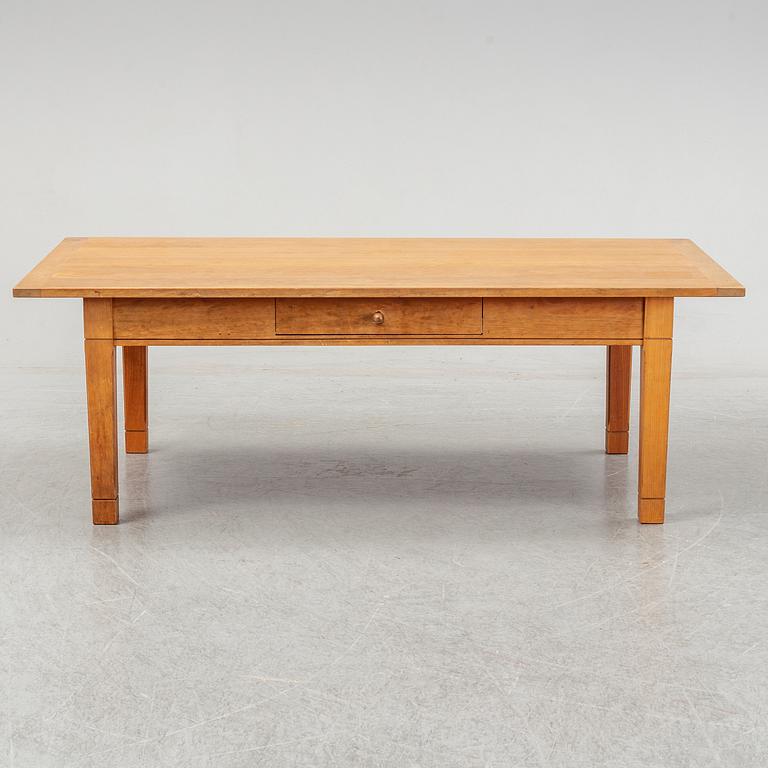 ANNIKA REUTERSWÄRD, a 'Gustav' cherry wood coffee table, Fogia.