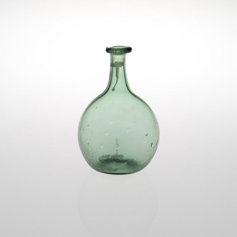 GLASFLASKA, Finland 1800-tal.