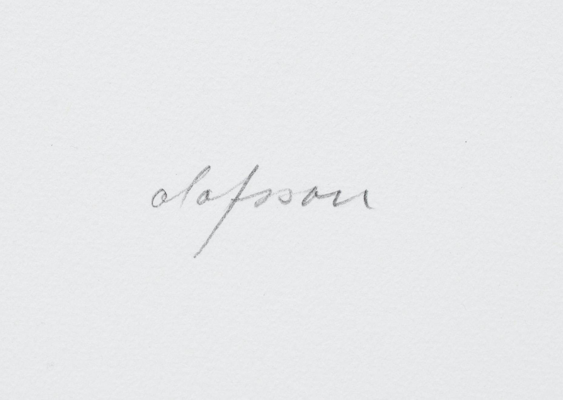 PIERRE OLOFSSON, färgserigrafi, signerad och numrerad 4/35.