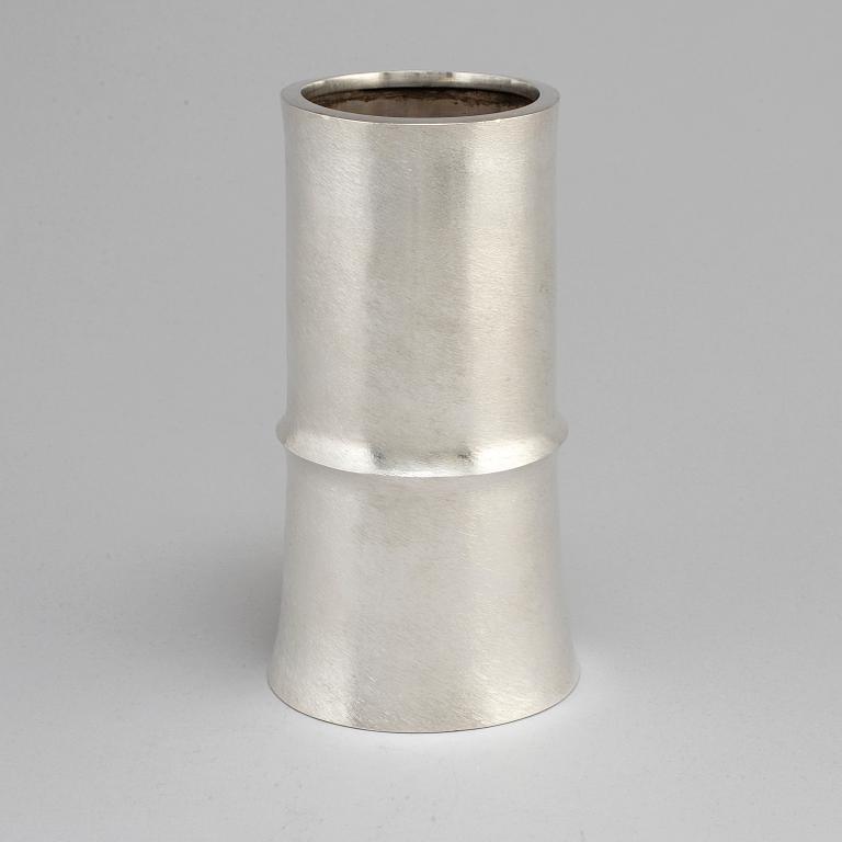 REY URBAN, a sterling silver vase, Stockholm 1977.