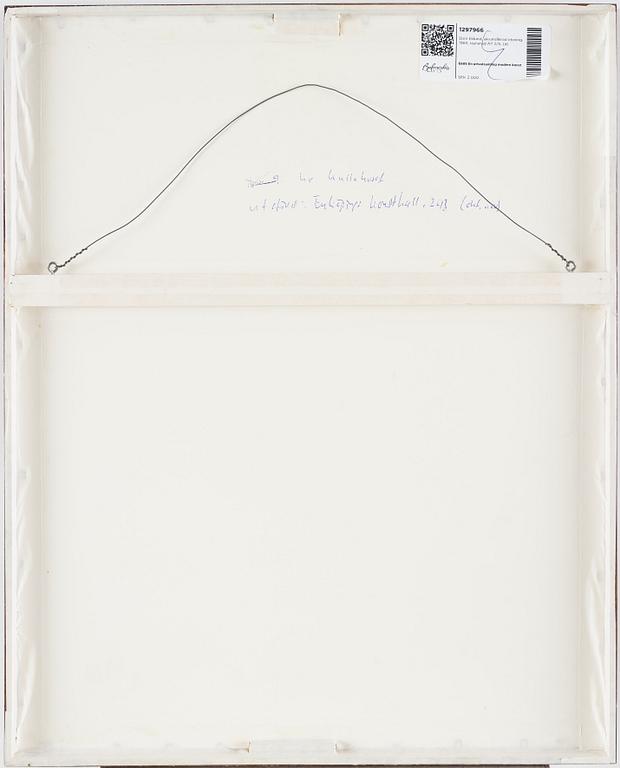 Sten Eklund, etching with watercolour, 1969, signed AP 2/6.