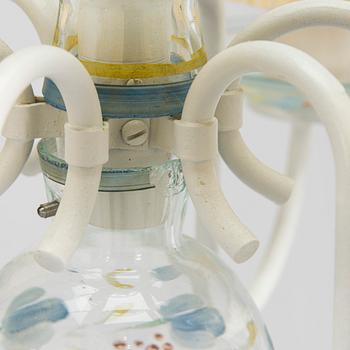 Paavo Tynell, takkrona, modell 1752, för Taito och Köklax Glasbruk, 1940-tal.