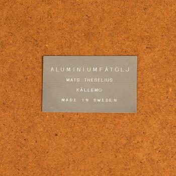 Mats Theselius, armchair "Aluminium Chair", Källemo.