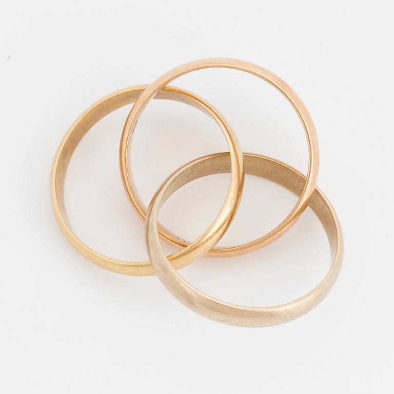 CARTIER, 'Must de Cartier', 'Trinity' ring.