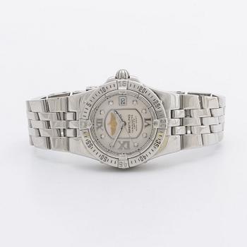 BREITLING, Starliner A71340 ladies wristwatch, 100m/330 ft.