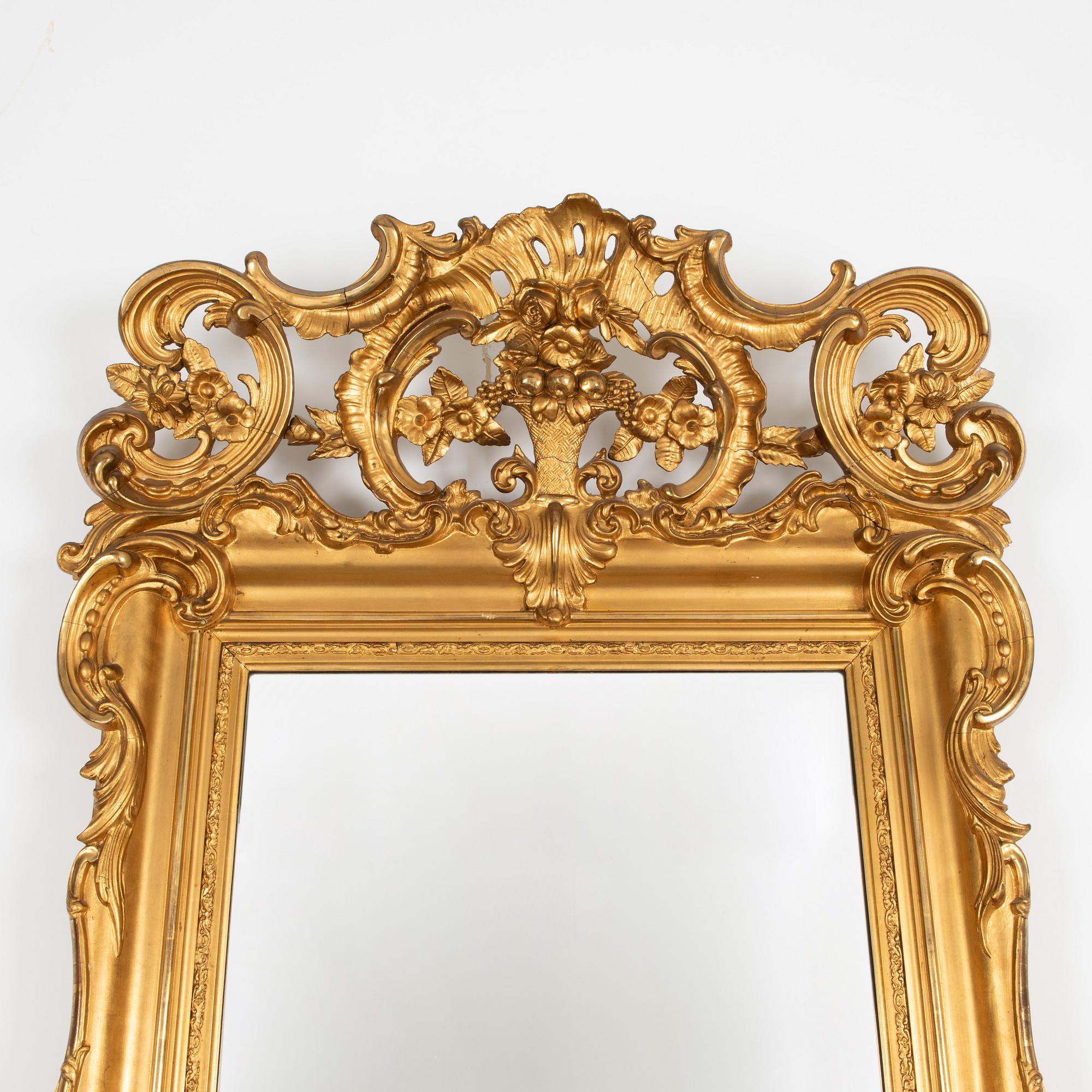 A mid 19th century mirror.